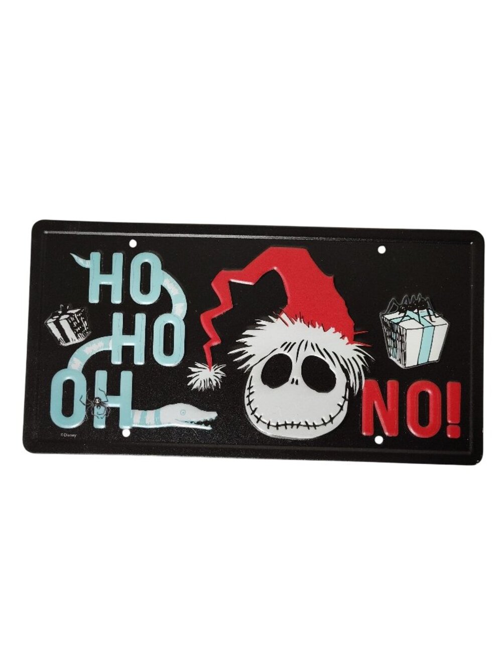 Disney Nightmare Before Christmas 12 x 6 Metal Hanging Sign Jack Skellington